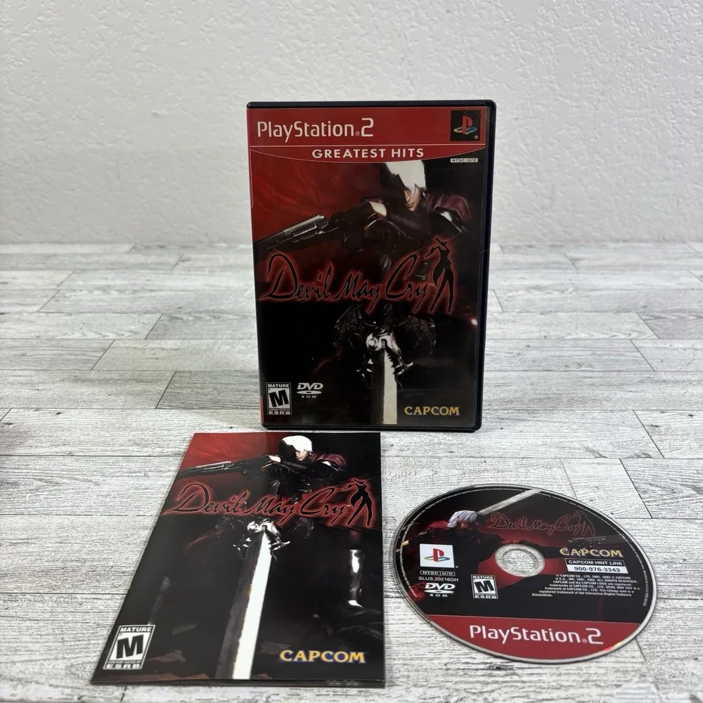 Devil May Cry PS2 PlayStation 2 Complete CIB